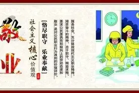 社会主义核心价值观——敬业图片