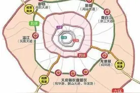 热门｜成都五环142公里串联8个区域，快来看最新五环示意图图片