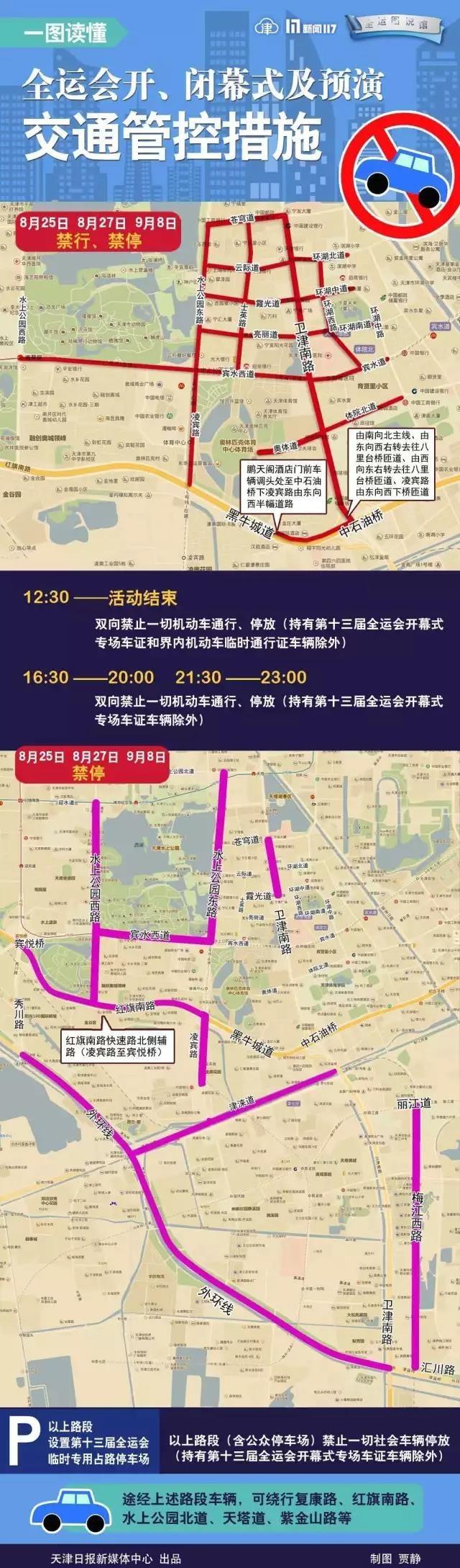 全运期间天津执行单双号限行吗？您猜怎么着……