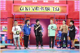 大张伟与《中国有嘻哈》选手魔性freestyle battle图片