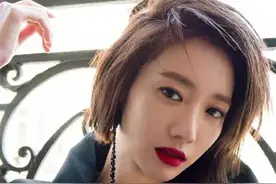 What?号称短发无敌美的高俊熙，竟然被一个刘海给毁了！图片