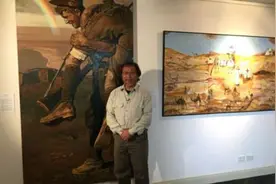 为澳大利亚总督画像的华人画家沈嘉蔚图片