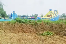 洛阳定鼎门遗址内竟建游乐场 相关部门：临时租用图片