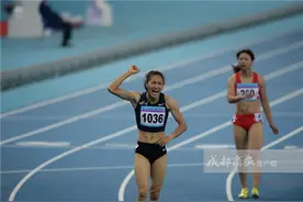 川妹子拿下全运会400米冠军 为四川田径创造历史图片
