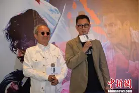 《杀破狼·贪狼》主创亮相广州 古天乐要与女儿一起“叛逆”图片