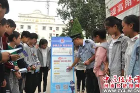 浚县：禁毒宣传进校园图片