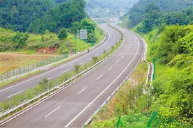 渝广高速一期即将通车 重庆至广安车程仅45分钟图片