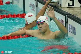 大白杨出战！孙杨全运会男子400米自由泳预赛第一轻松晋级图片