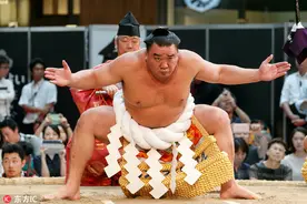 日本相扑主题活动 相扑壮士赤身肉搏图片