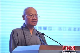 杭州灵隐寺住持释光泉：佛教应站出来承担社会责任图片