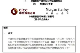 中国建材与中材股份宣布换股合并，争取做到全球前三图片