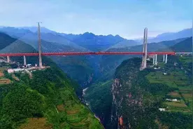 “桥、旅”融合发展，揭开“世界第一高桥”北盘江大桥的神秘面纱图片