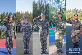 铿锵绽放军训场 那些年你盼望的女教官来了！图片