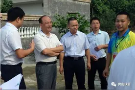 省扶贫办主任梁健到遂溪县仙凤村调研精准扶贫工作图片