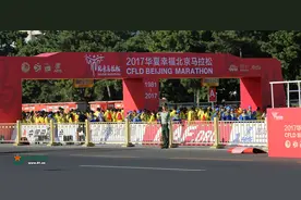 @3万北马跑者:你的起点,武警天安门支队战士守护图片