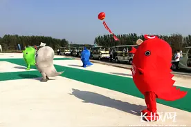 心乐园五色吉祥物 喜迎八方客图片