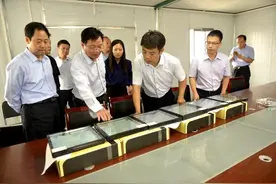 刘宇斌同志带队调研新城重点项目图片