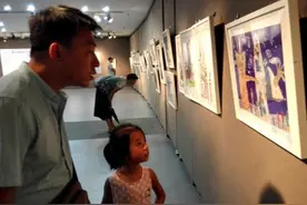 两岸少儿美展在厦门展出 奇思妙想绘“未来”图片