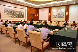 全国人大常委会副委员长、民建中央主席陈昌智 到唐山调研座谈图片