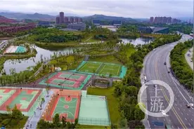 璧山首个体育公园正式投用图片