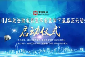 精彩视频｜平安温州建设邀你来献策图片