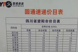 同样的东西，寄出去只要60元，回寄圆通却要收180元图片