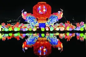 第三届青岛赏灯节在世博园开启 将持续至10月8日图片