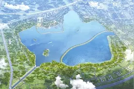 沣东新城“生态+”策略红利逐步释放 昆明池新姿国庆初绽图片