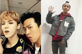 邓超幽默回应鹿晗恋情：儿子，晚上还回家吃饭吗图片