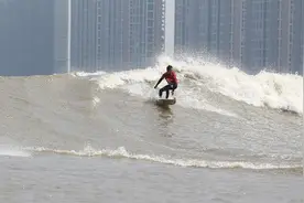 钱塘江为何成世界级冲浪胜地？国家冲浪队为你揭秘图片