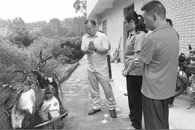 摩托车莫名自燃，经销商拒赔，容县一男子怒向工商部门投诉，后来他……图片