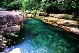 城事丨大家好，给大家介绍一下，这是桂平的紫荆十八河图片