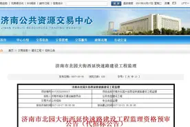 济南北园大街西延快速路快开工啦！高架或设六车道图片