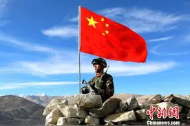 西藏雪域边防第一哨：凛冽寒风守边疆(图)图片