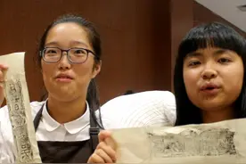 台州这群高中生厉害了！搬进博物馆上课学习制作拓片图片