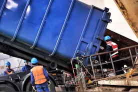 北京南部首座生活垃圾焚烧发电厂正式运行 日消垃圾1000吨图片