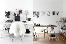 加入这些时尚装饰 让你的办公桌“改头换面”图片