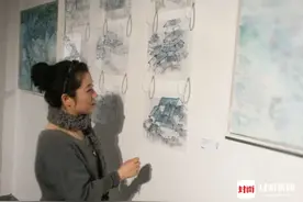 与何多苓“同行” 80后美女艺术家复原“老成都”图片