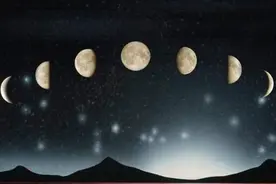 天文天象｜10月12日天空将出现“下弦月”图片