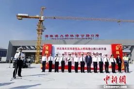 珠海拱北海关全力支持港珠澳大桥珠海公路口岸开通图片