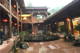 雅安西康往事民宿酒店落地中国藏茶村图片