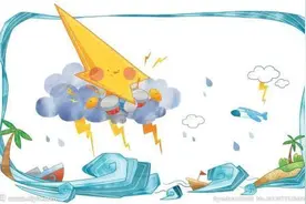 乌云乌云快走开，太阳公公马上就要回来啦！图片