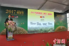 马来西亚在中国首办榴莲节 推动优质农产品闯市场图片