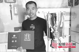 临沂费县小伙荣膺“中国机王” 捧回价值20万元大奖图片
