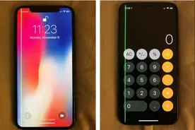 iPhone X用户反馈屏幕现绿线：疑似三星OLED屏导致图片