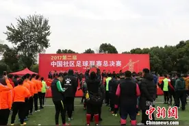 第二届中国社区足球联赛总决赛在合肥开球图片