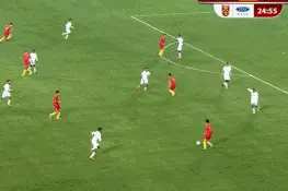 热身赛-姚均晟失点球 U22国足0-2不敌10人沙特图片