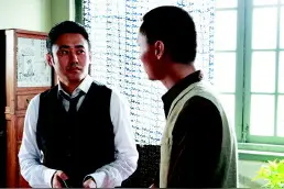 谍战剧“黎明之前”青岛热播 当年的波叔很迷人图片