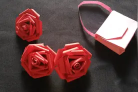 玫瑰花这样折最好看还简单 给女朋友折了这个玫瑰花后 她直接说要嫁给我折纸视频教程视频封面