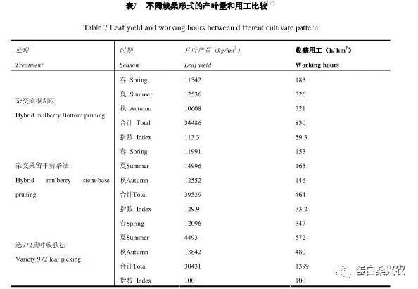 高蛋白饲料桑：桑叶作畜牧饲料研究初报